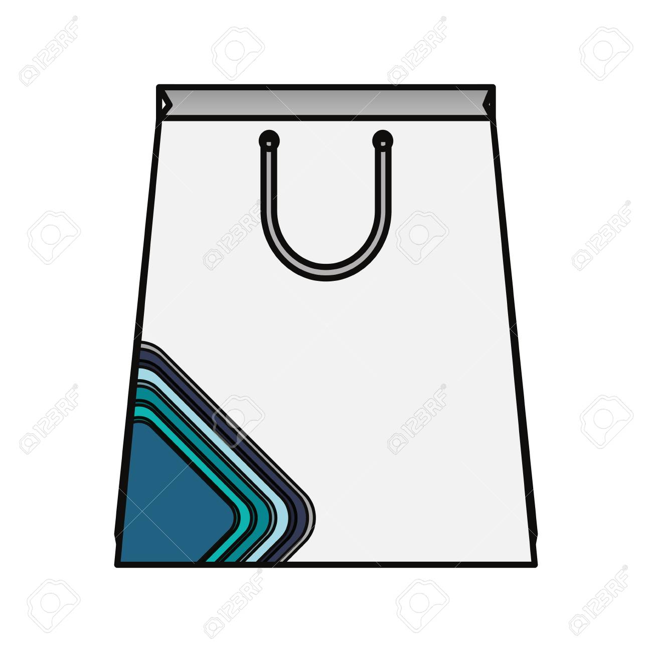 geometric shapes bag