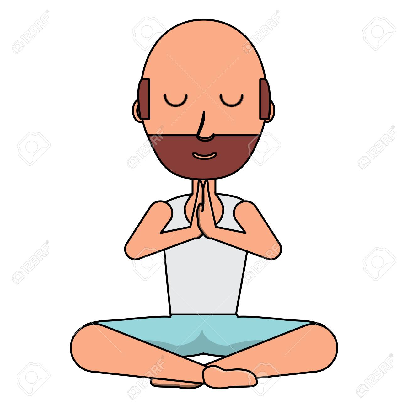 100202614-cartoon-yogi-man-doing-yoga-ov