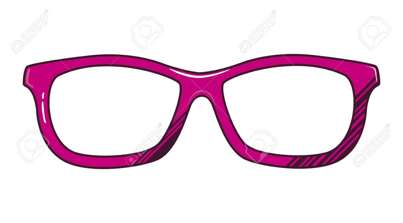 Eye Galsses Optical Accessory Vector Illustration Design Royalty Free SVG,  Cliparts, Vectors, and Stock Illustration. Image 120284860., image size:1300x720