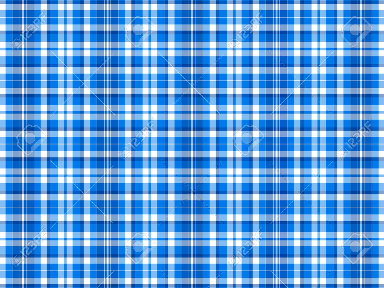 青と白のチェック柄背景の写真素材・画像素材 Image 60843386