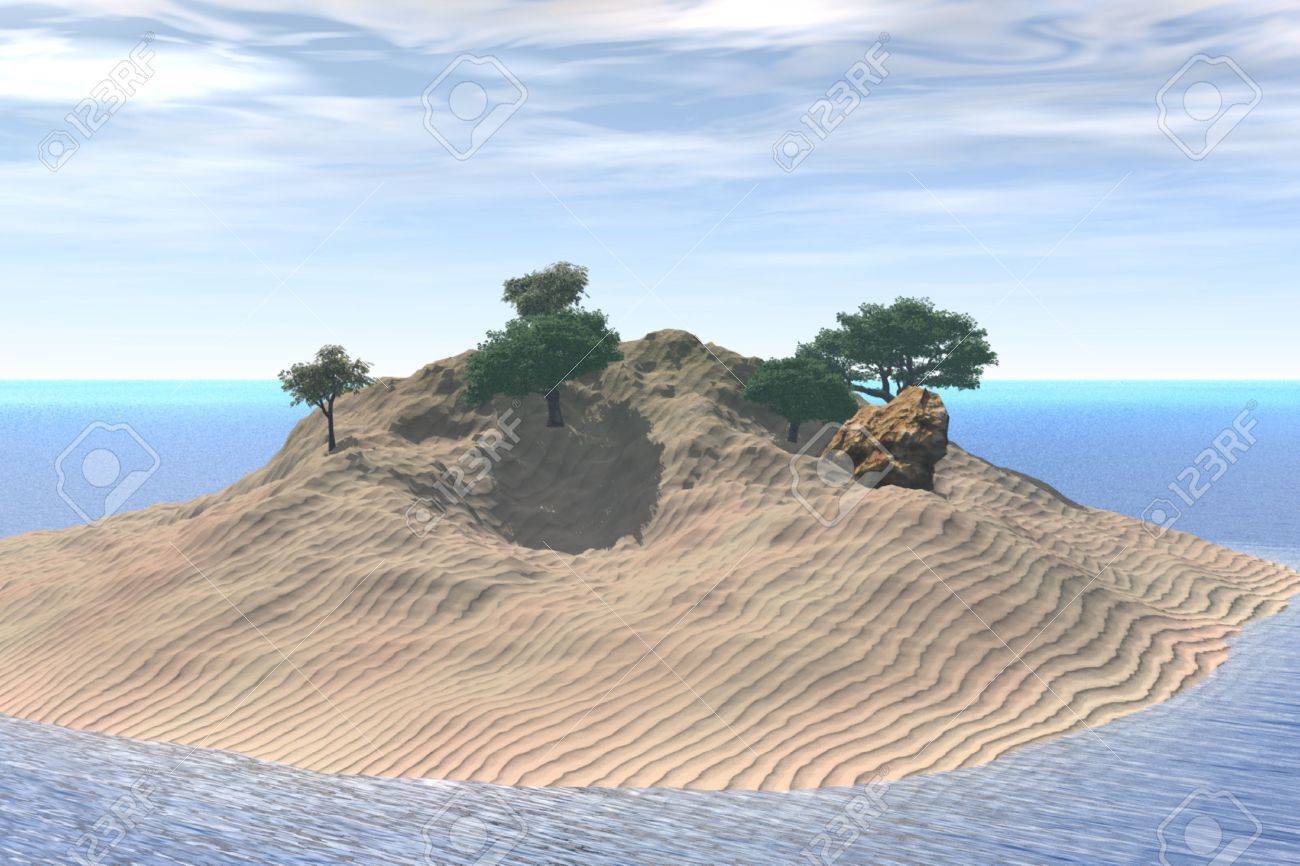 無人島 の写真素材 画像素材 Image