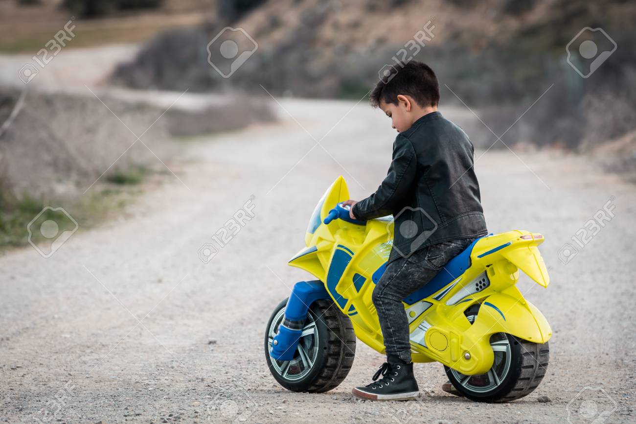 little boy motorcycle