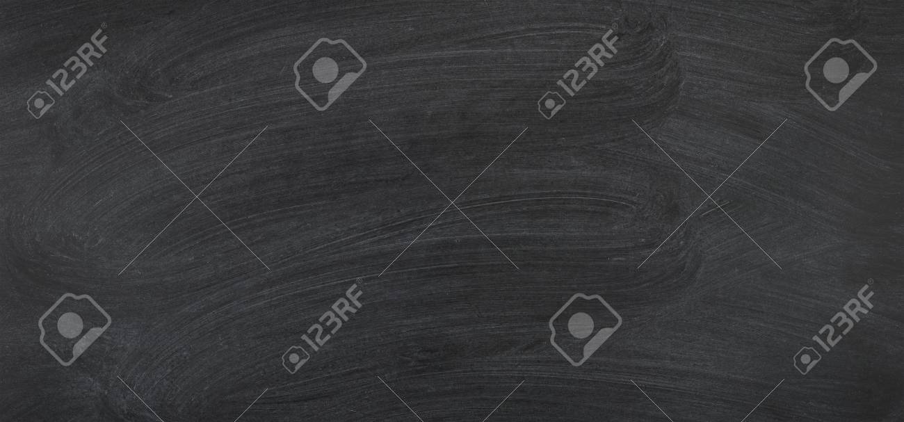 chalk rubbed out on blackboard blank chalkboard background stock