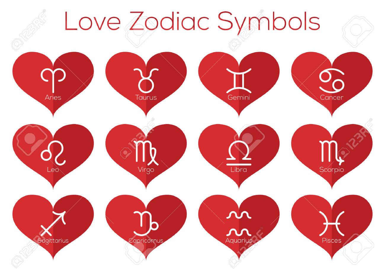 amor símbolos del horóscopo los signos astrológicos del zodíaco
