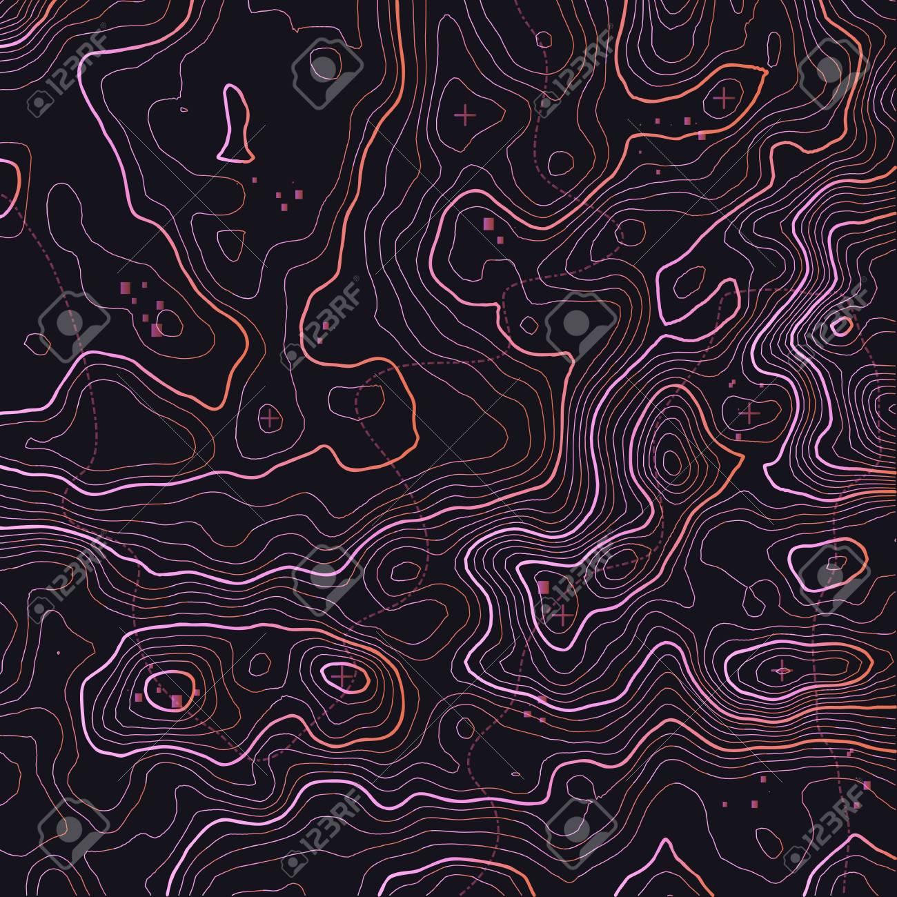topographic design