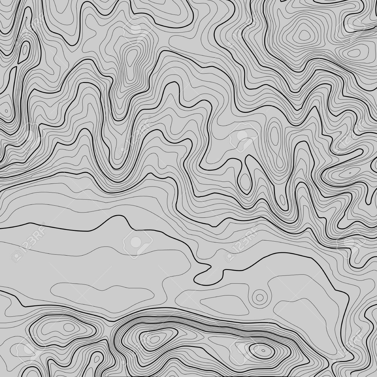 topographic map background with space for copy line topography