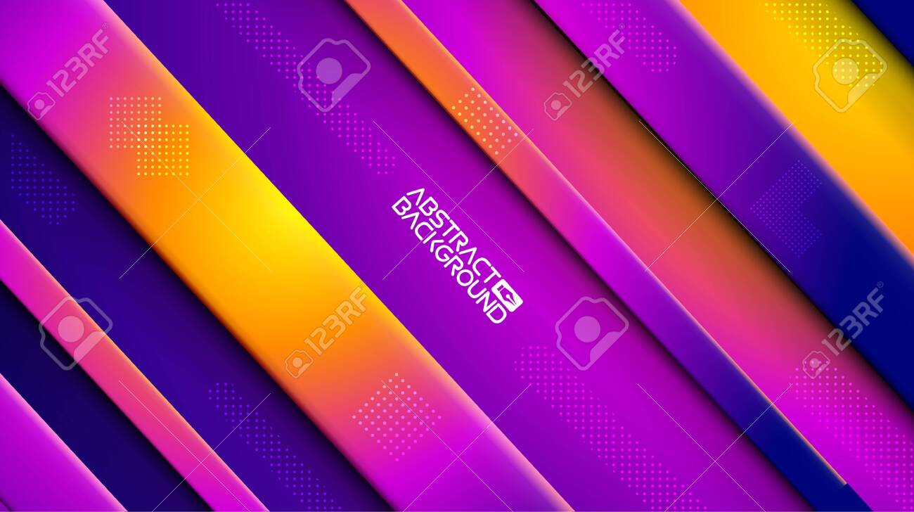 Colorful Geometric Background Abstract Geometric Purple Yellow Stock Photo Picture And Royalty Free Image Image