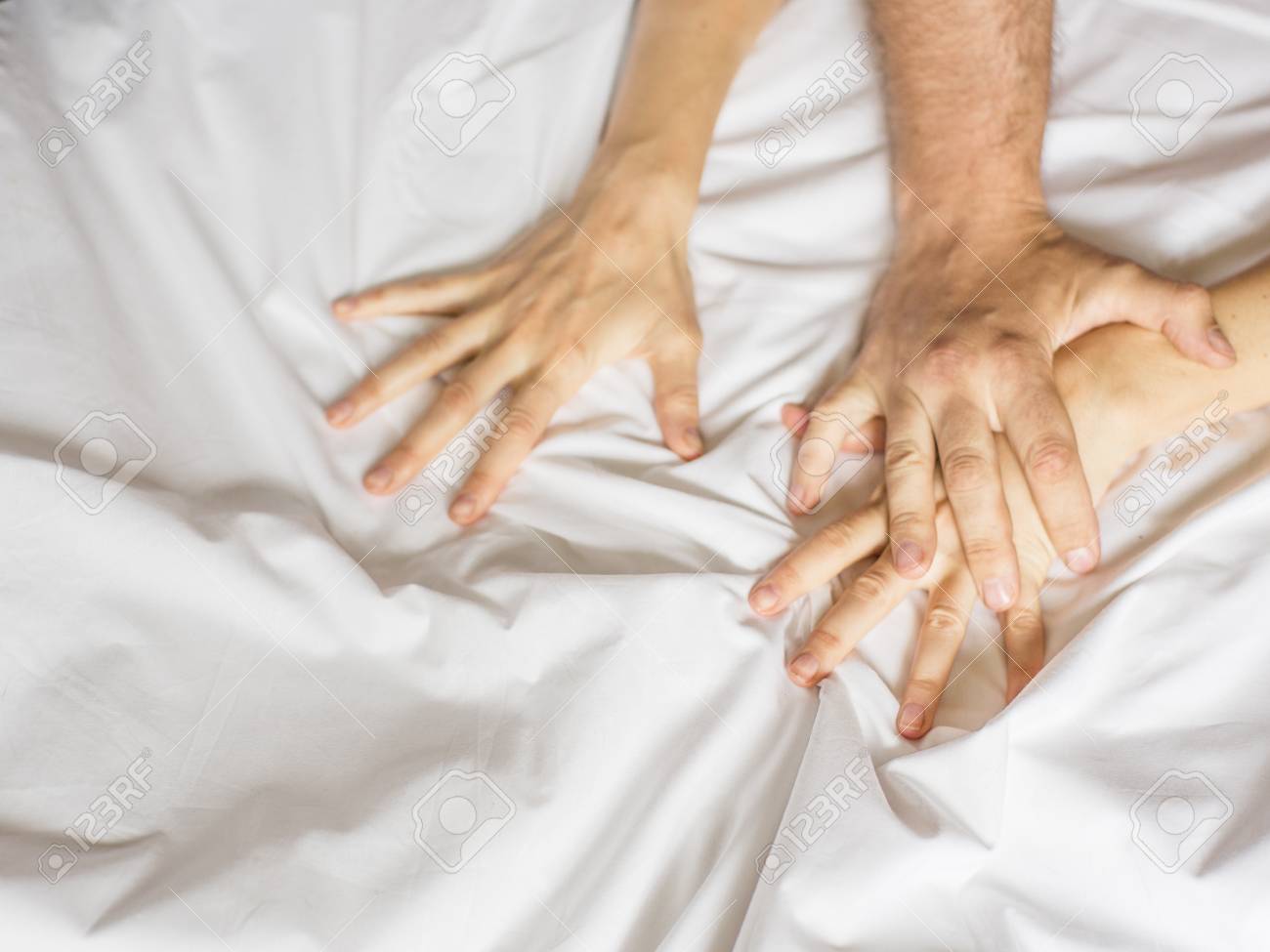 Couple having sex in bed photo 778