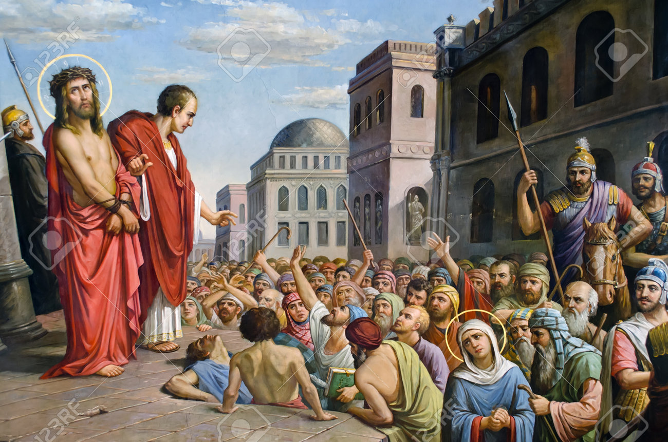 リボフ ウクライナ 近くポチャエフ Lavra Pochayiv のバーバラ教会の内部 キリストの磔の前にイエス キリストを描いた壁画 著者は不明 の写真素材 画像素材 Image リボフ ウクライナ 近くポチャエフ Lavra Pochayiv のバーバラ教会の内部 キリストの磔の前にイエス キリストを描いた壁画 著者は不明 の写真素材 画像素材 Image