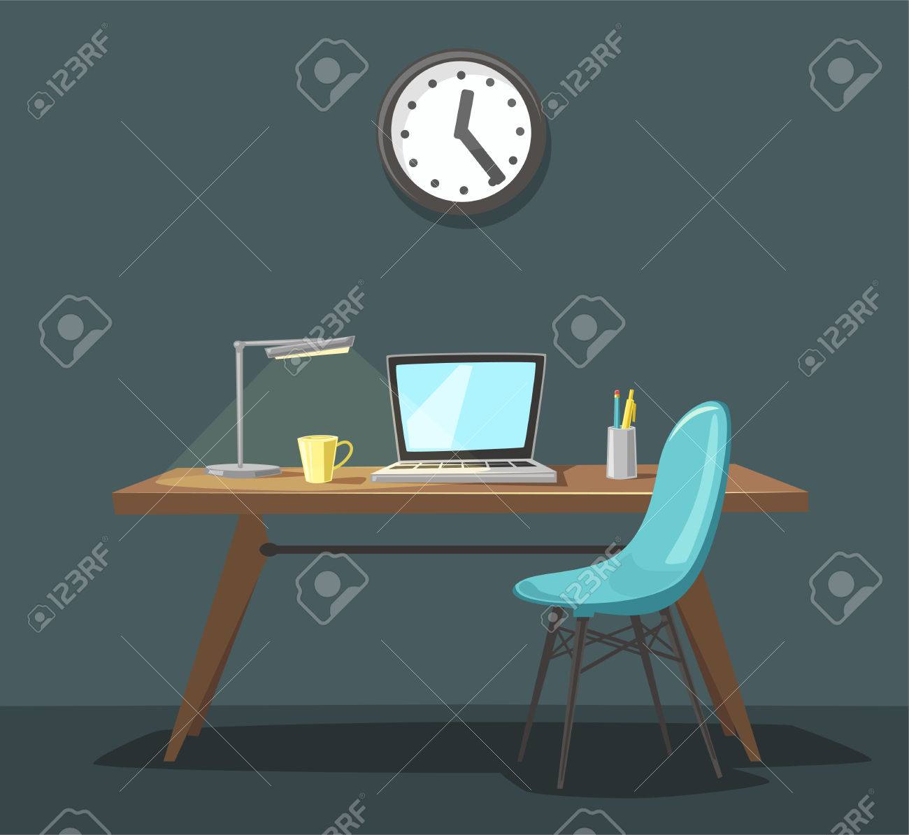 Lugar De Trabajo Moderno. Trabajo De Oficina. Ilustración Vectorial De Dibujos Animados Ilustraciones Svg, Vectoriales, Clip Art Vectorizado Libre De Derechos. Image 74016037. Lugar De Trabajo Moderno. Trabajo De Oficina. Ilustración Vectorial De Dibujos Animados Ilustraciones Svg, Vectoriales, Clip Art Vectorizado Libre De Derechos. Image 74016037.