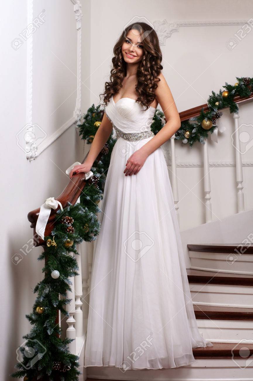 Robe blanche noel Clearance