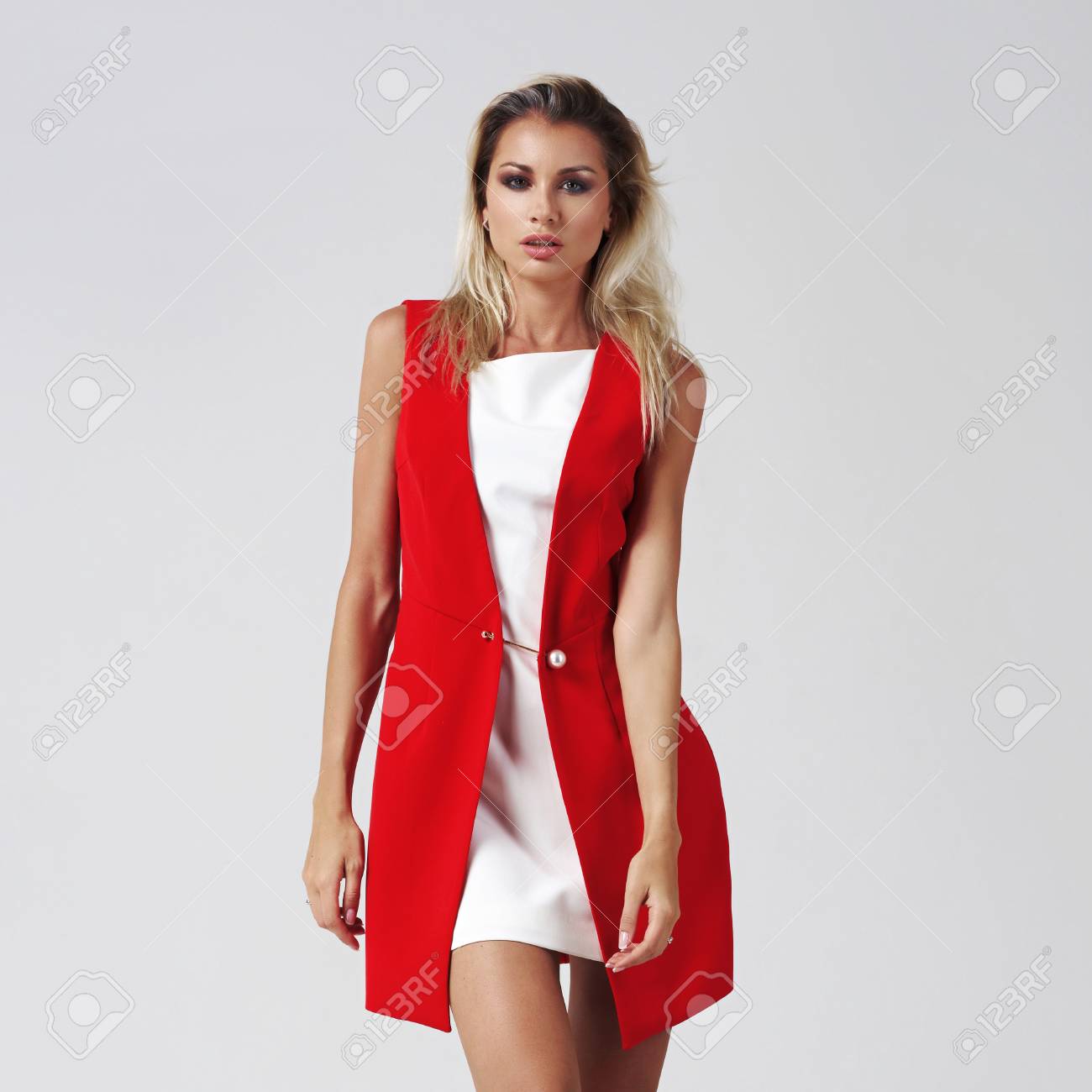 short dress and jacket