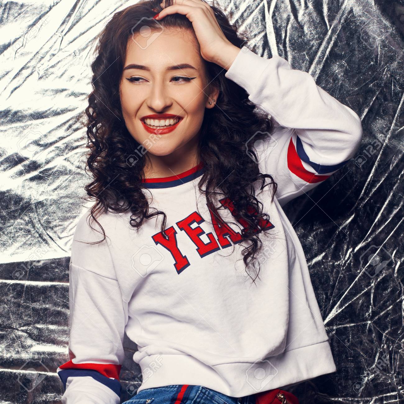 denim skirt with hoodie