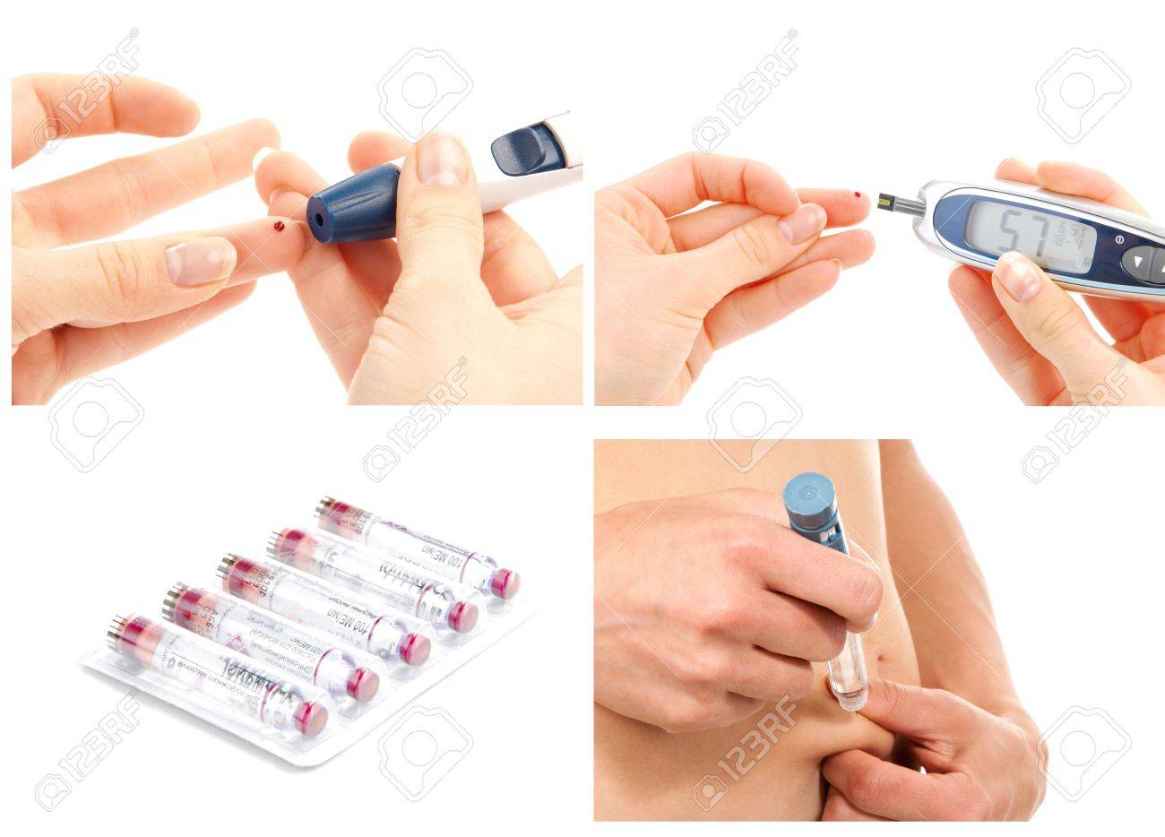 diabetes insulina iniezione en bruto