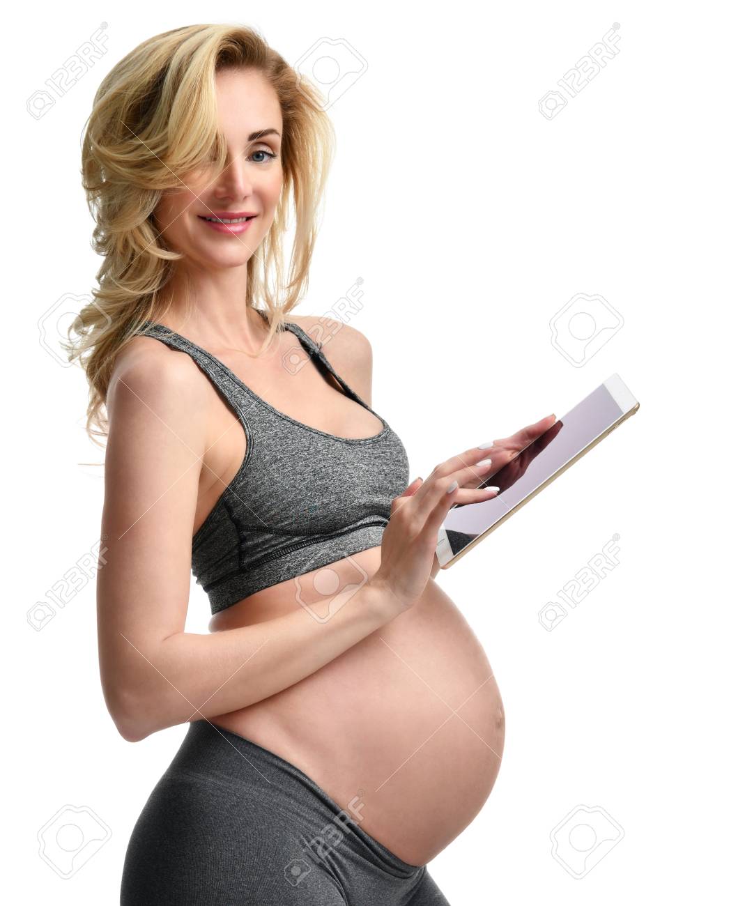 Beautiful Pregnant Woman With Big Belly Use Pregnancy Motherhood Stock Photo Picture And Royalty Free Image Image 94572167