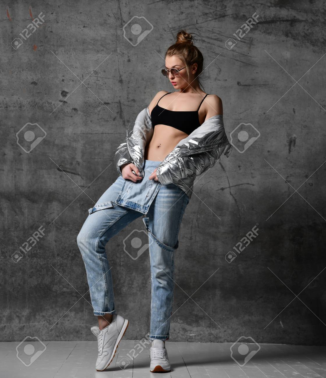 exercise puffer jacket