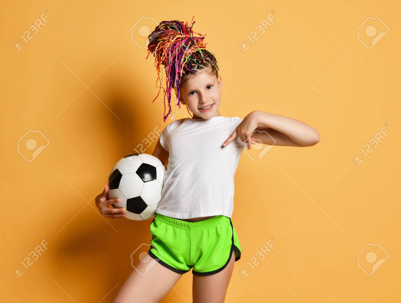 girls football shorts