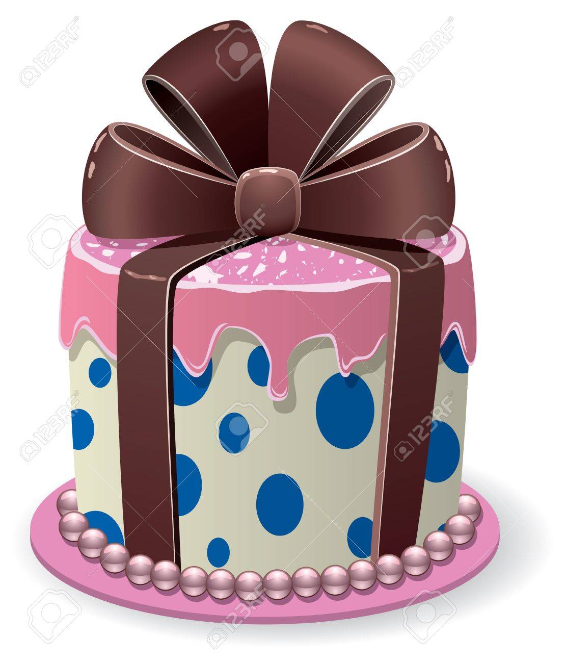 Gateau Au Chocolat Rose En Forme De Boite Cadeau Avec Un Archet Clip Art Libres De Droits Vecteurs Et Illustration Image Gateau Au Chocolat Rose En Forme De Boite Cadeau Avec Un Archet Clip Art Libres De Droits Vecteurs Et Illustration Image