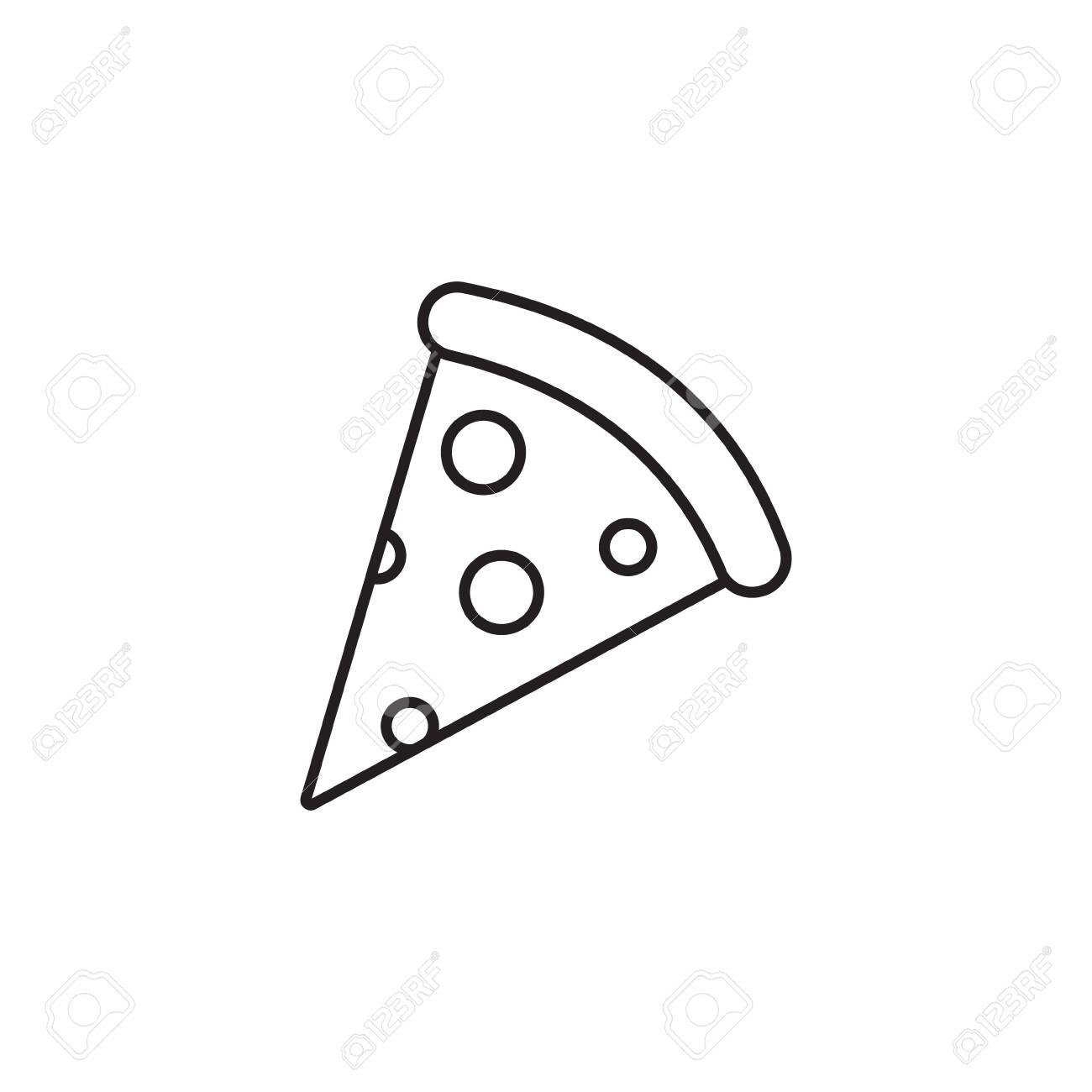 Pizza Icon Pizza Slice Icon Piece Of Pizza Simple Vector Icon Lizenzfrei Nutzbare Vektorgrafiken Clip Arts Illustrationen Image