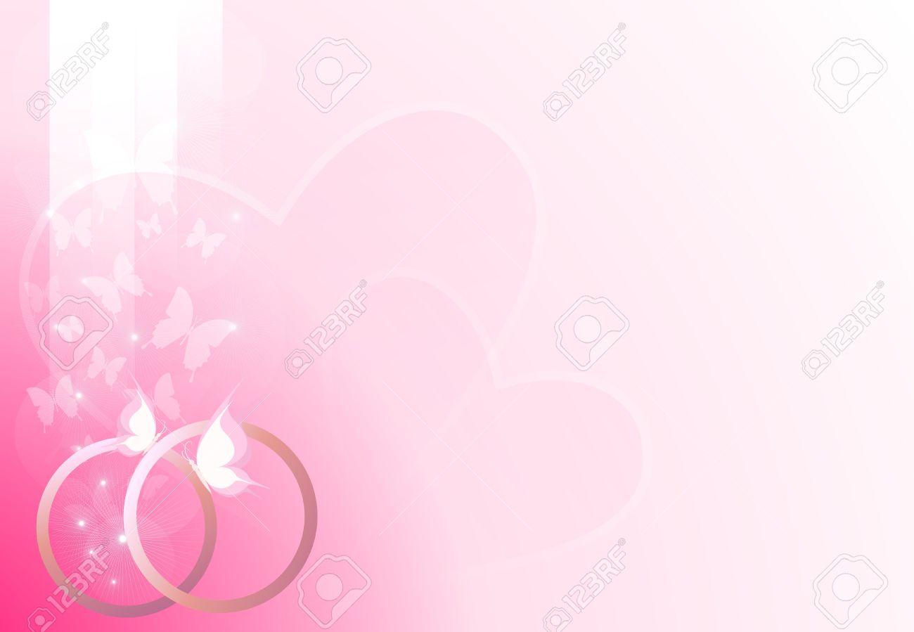pink wedding background stock