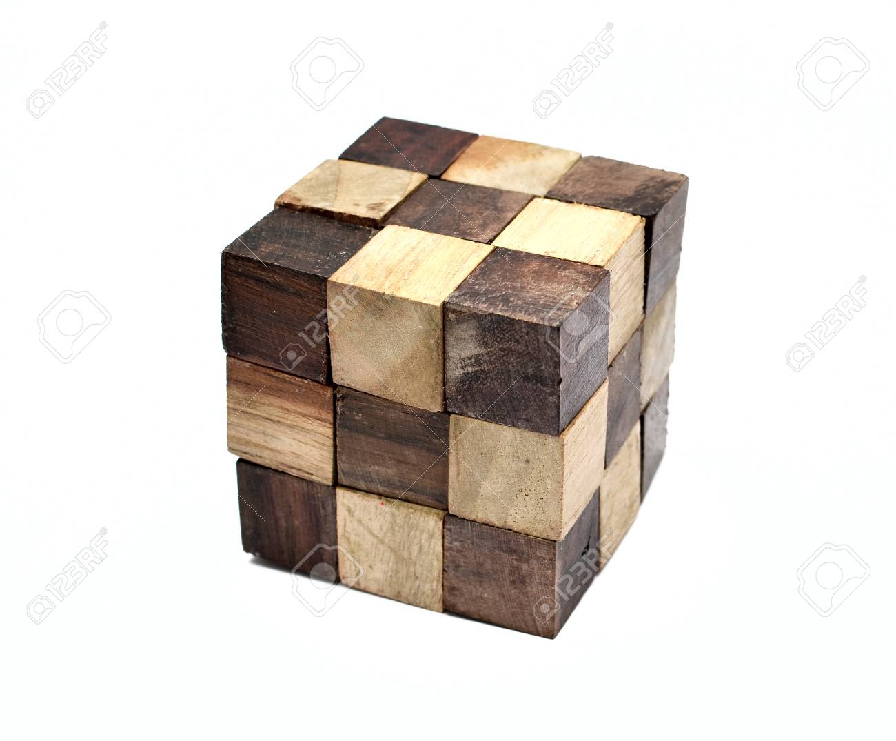 wooden block picture puzzle
