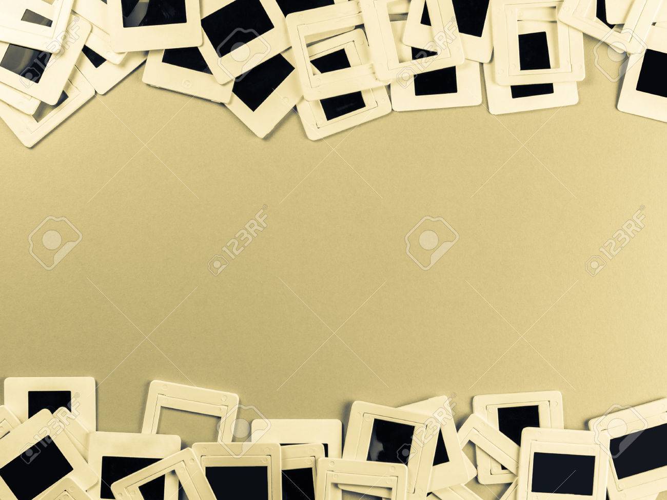 レトロな背景としてフィルムのマウントをスライドします の写真素材 画像素材 Image