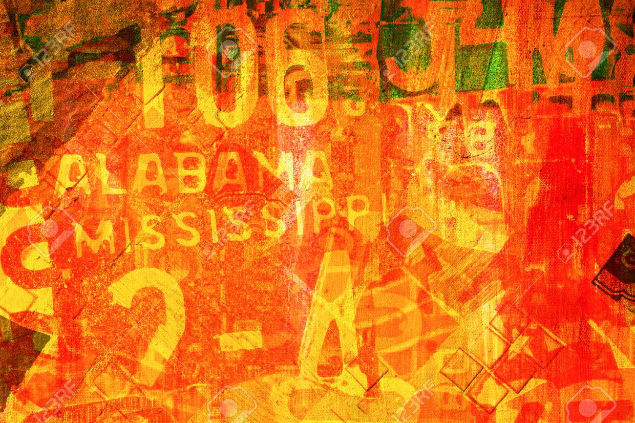 El Arte Abstracto En La Pared Tecnicas Mixtas Con La Pintura Y La