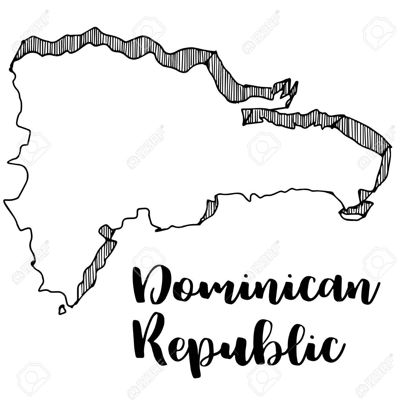 Hand Drawn Of Dominican Republic Map, Vector Illustration Royalty Free SVG, Cliparts, Vectors, and Stock Illustration. Image 82106542. hand-drawn-of-dominican-republic-map-vector-illustration-royalty-free-svg-cliparts-vectors-and-stock-illustration-image-82106542