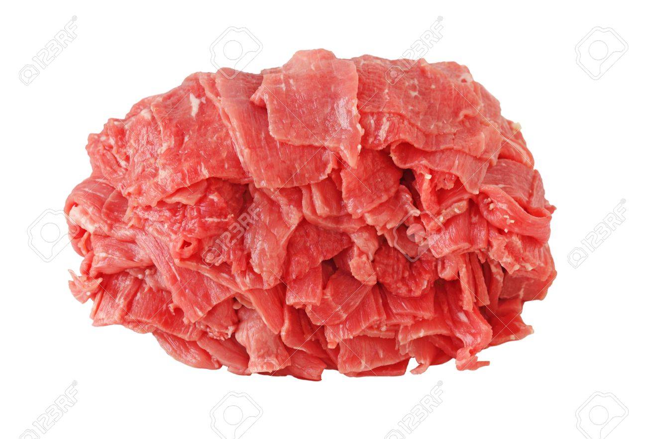Eye Round Beef Slices For Beef Jerky Stock Photo Picture And Royalty Free Image Image 8669105