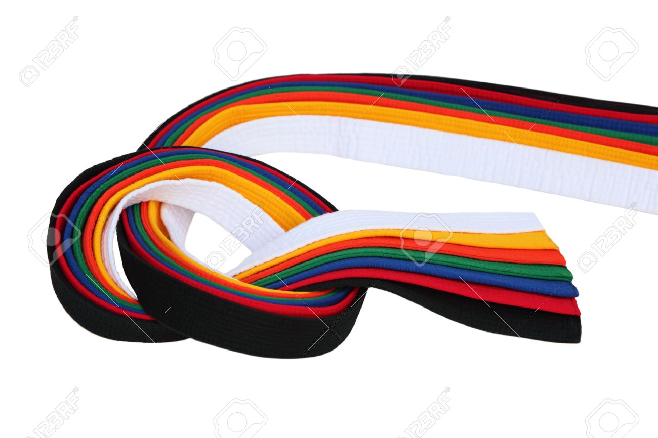 rainbow belt karate