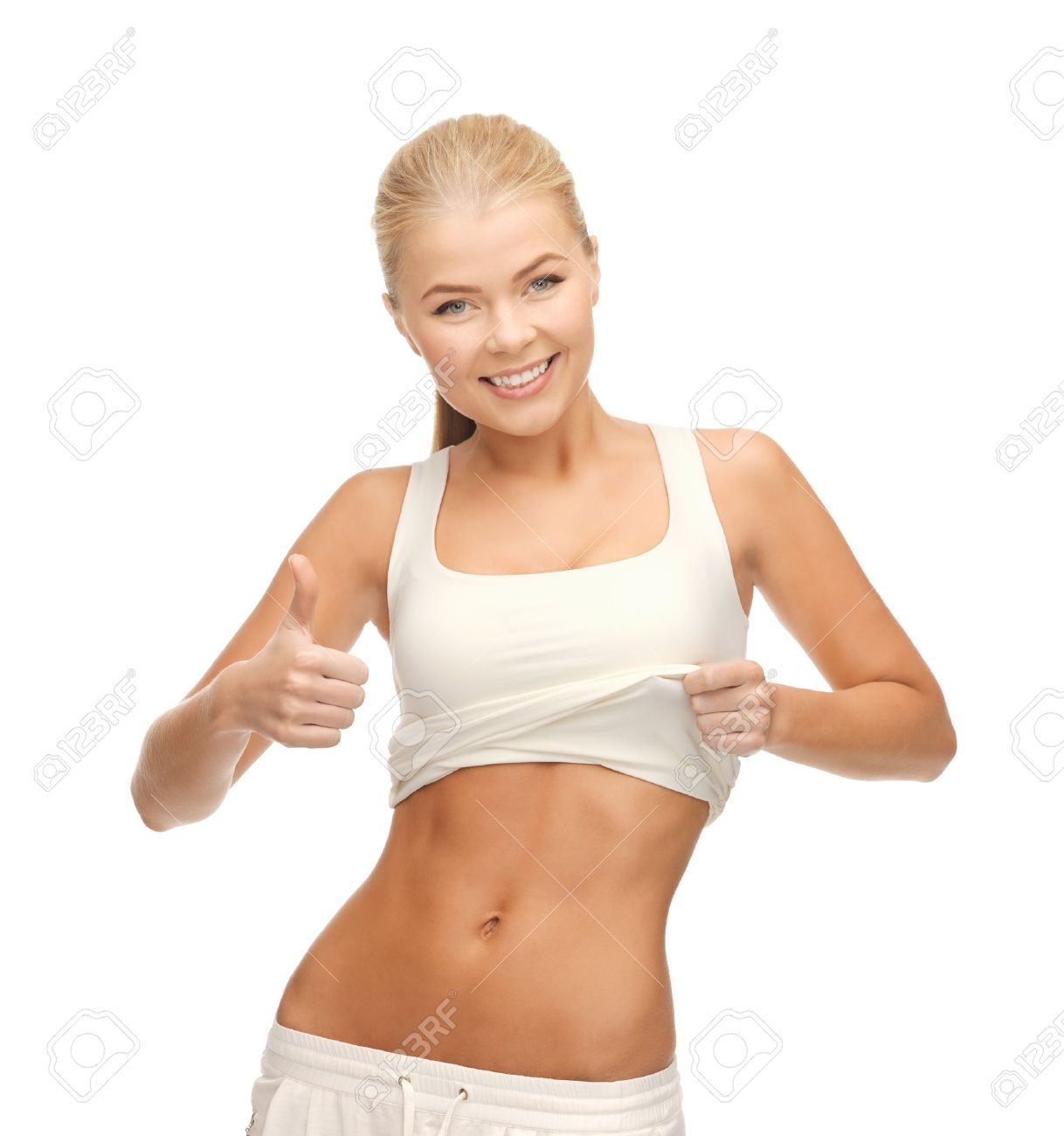 female abs thumbs Naked picture of mary kate and ashley olsen