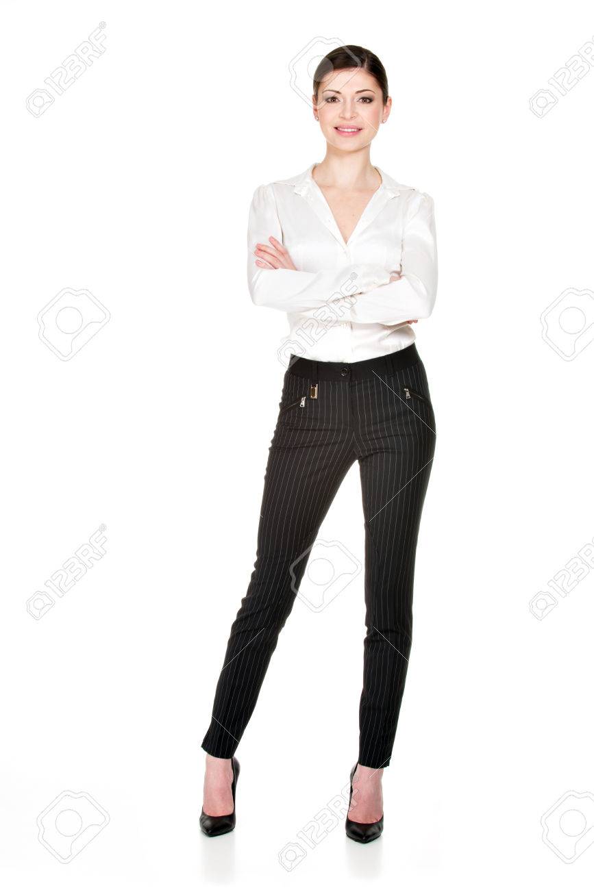 Chemise blanche pantalon noir femme Clearance