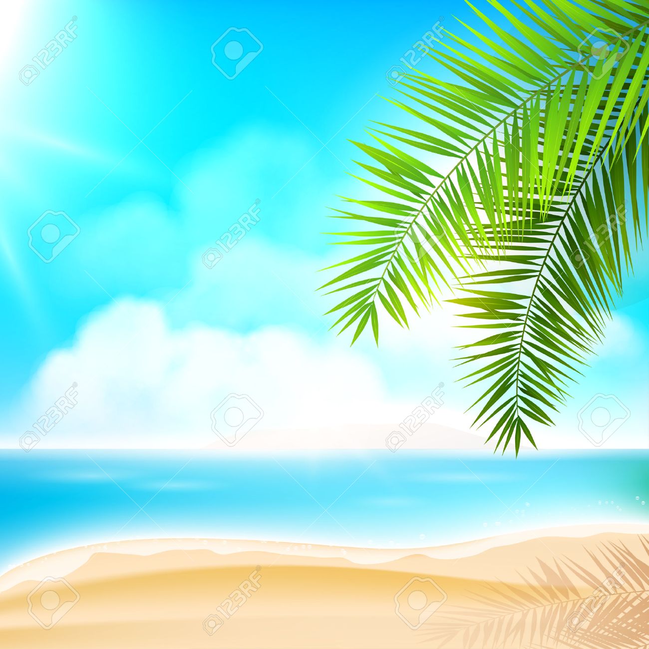 40 Top Summer Beach Free Background Summer Background