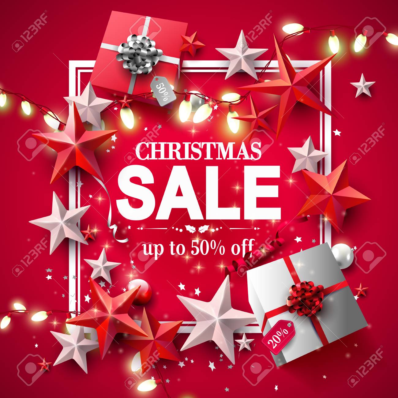 christmas sale flyer