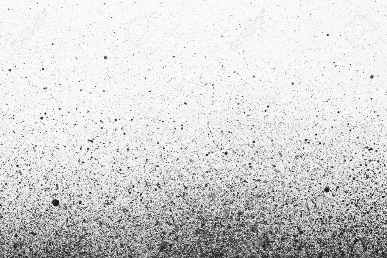 an abstract paint splatter frame in black and white stock photo