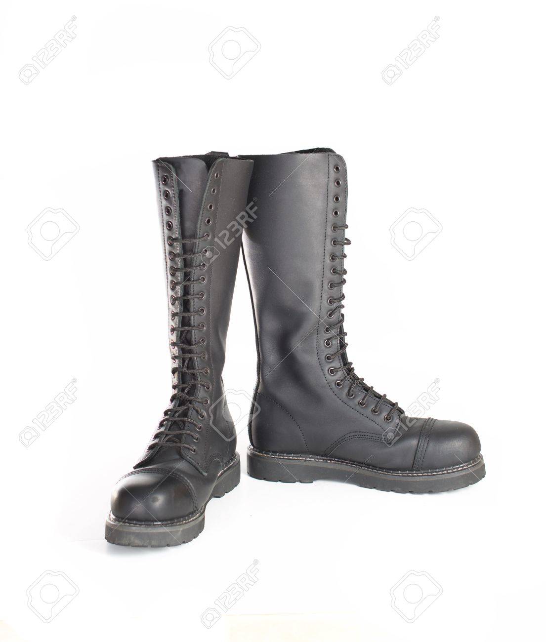 bottes lacees