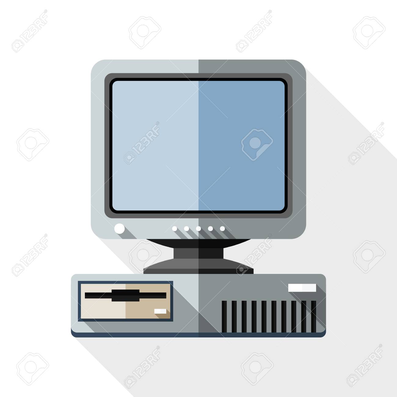 Crt モニターのアイコン ベクトル レトロなコンピューター 白い背景上の長い影をフラット スタイルで Crt モニターのシンプルなアイコンと 古いコンピューターのイラスト素材 ベクタ Image Crt モニターのアイコン ベクトル レトロなコンピューター 白い背景上の長い影をフラット スタイルで Crt モニターのシンプルなアイコンと 古いコンピューターのイラスト素材 ベクタ Image