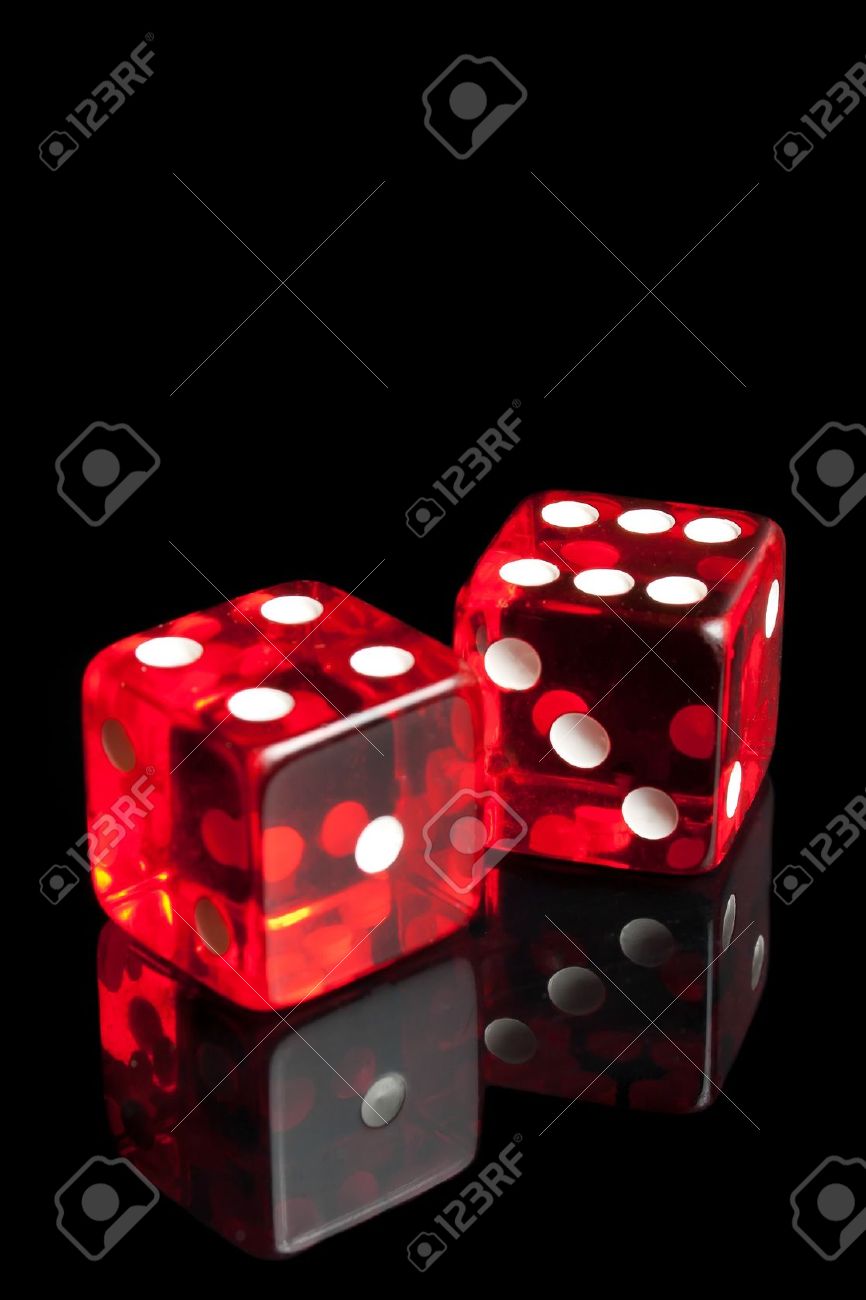 detail of red dice on transparent black background - 11586368 detail of red dice on transparent black background - 11586368