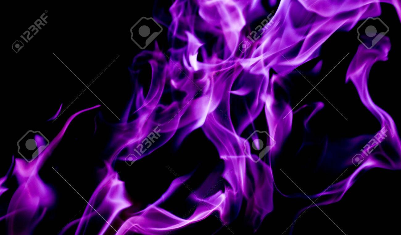 Purple Fire Flames On A Black Background Stock Photo Picture And Royalty Free Image Image 67193579 purple fire flames on a black background
