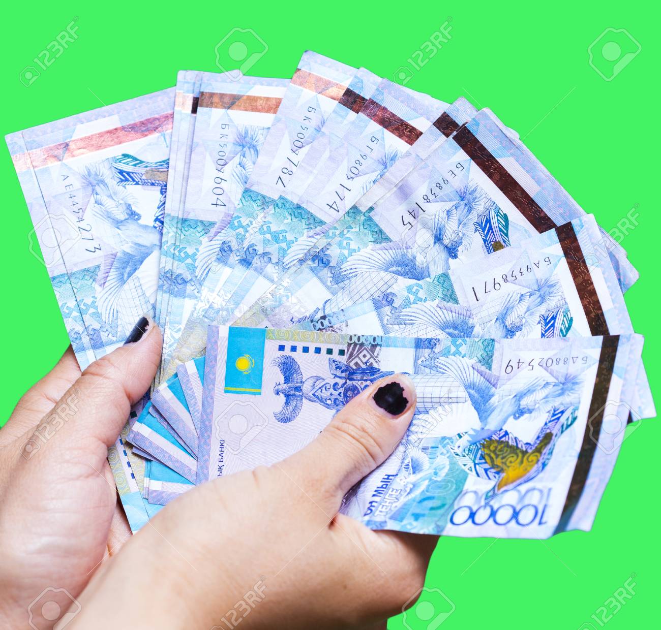 kazakhstan money tens of