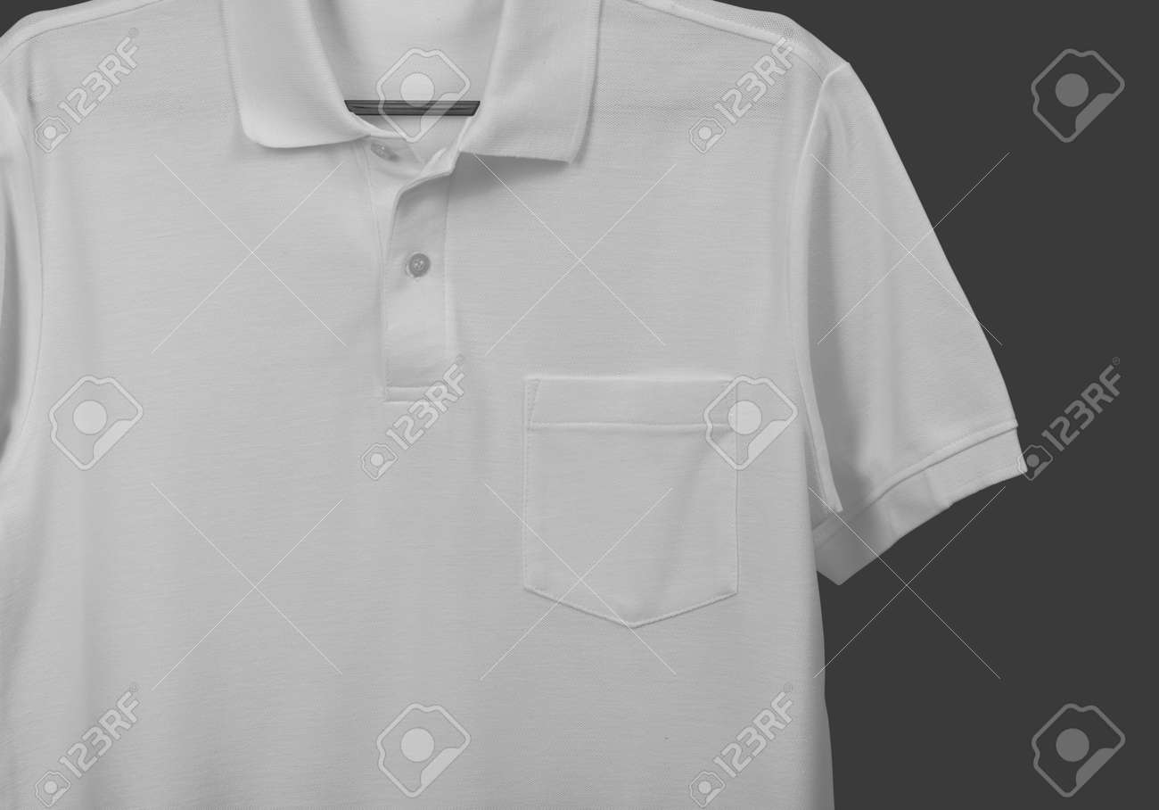 Polo Shirt Mockup Template With Pocket Stock Photo, Picture and Royalty Free  Image. Image 188488554., image size:1300x908