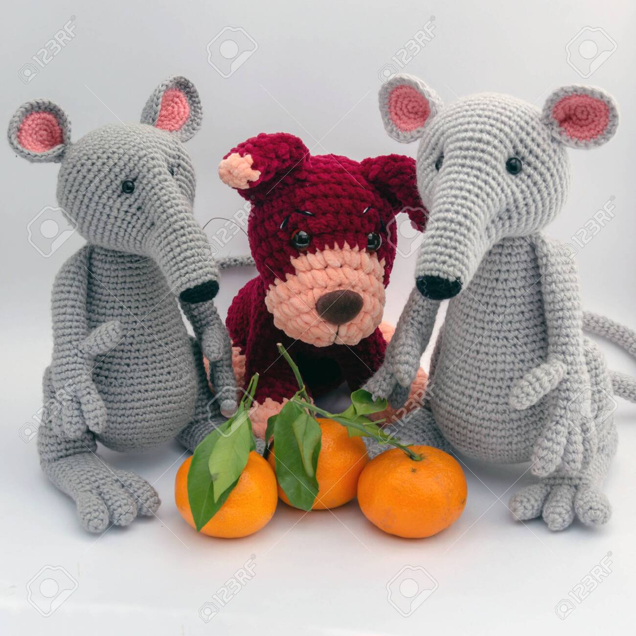 handmade crochet dolls