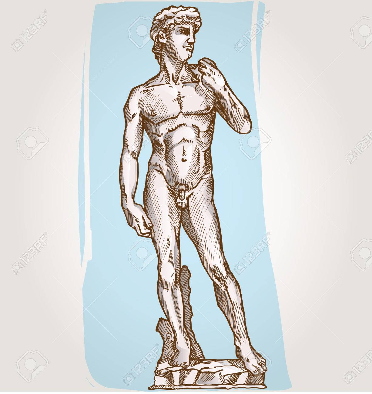 Estatua De David De Miguel ángel Sobre Fondo Azul Ilustraciones Svg, Vectoriales, Clip Art Vectorizado Libre De Derechos. Image 71828553. Estatua De David De Miguel ángel Sobre Fondo Azul Ilustraciones Svg, Vectoriales, Clip Art Vectorizado Libre De Derechos. Image 71828553.