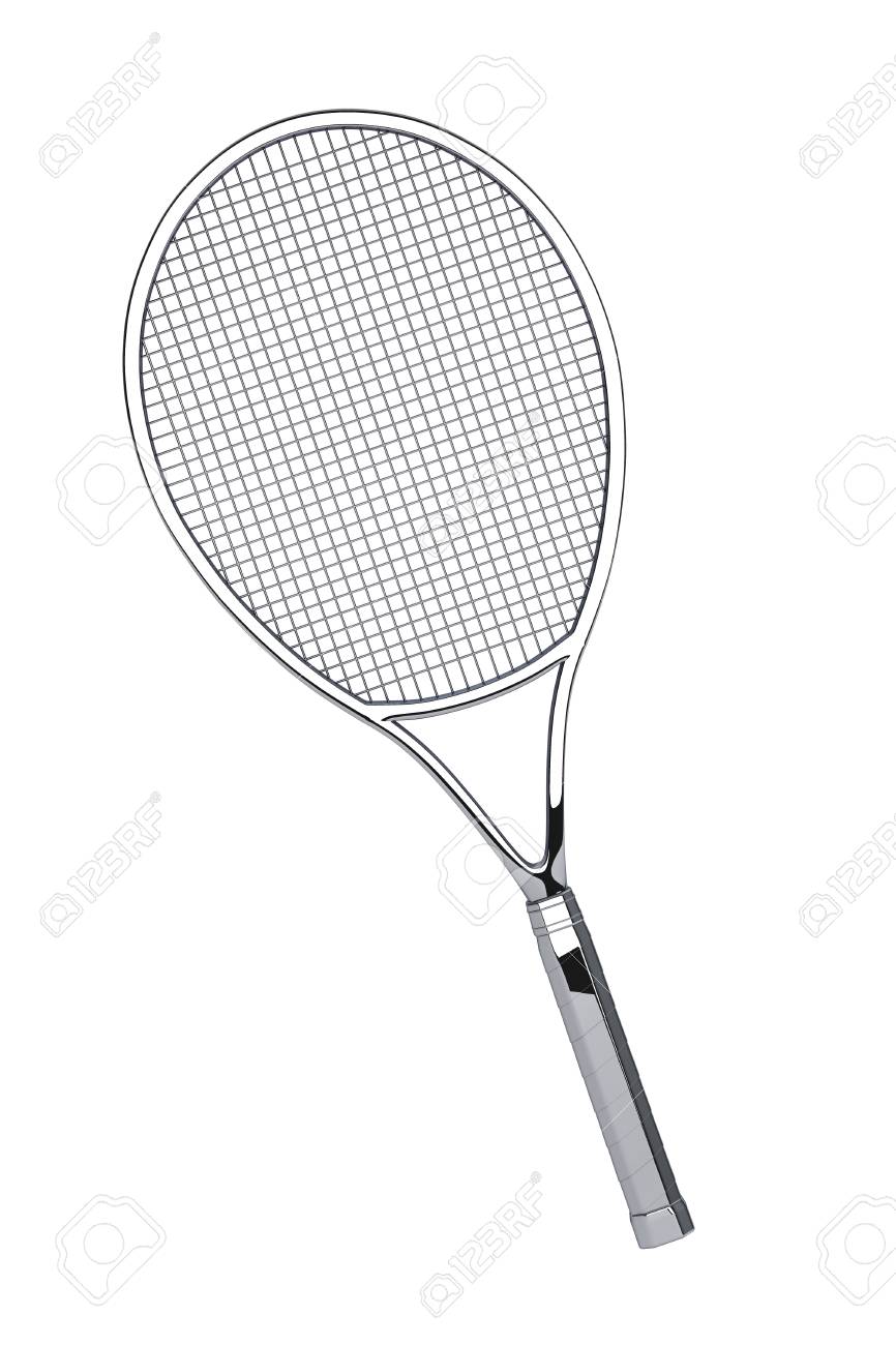 silver racket