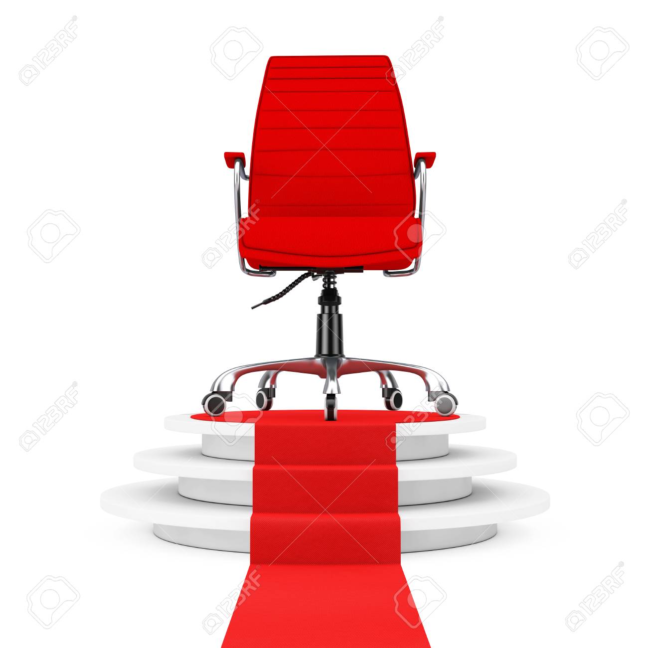 red leather office chair ergonomic red leather boss office chair over round white pedestal with steps and carpet on over with stock red leather office chair ergonomic red leather boss office chair over round white pedestal with steps and carpet on over with stock