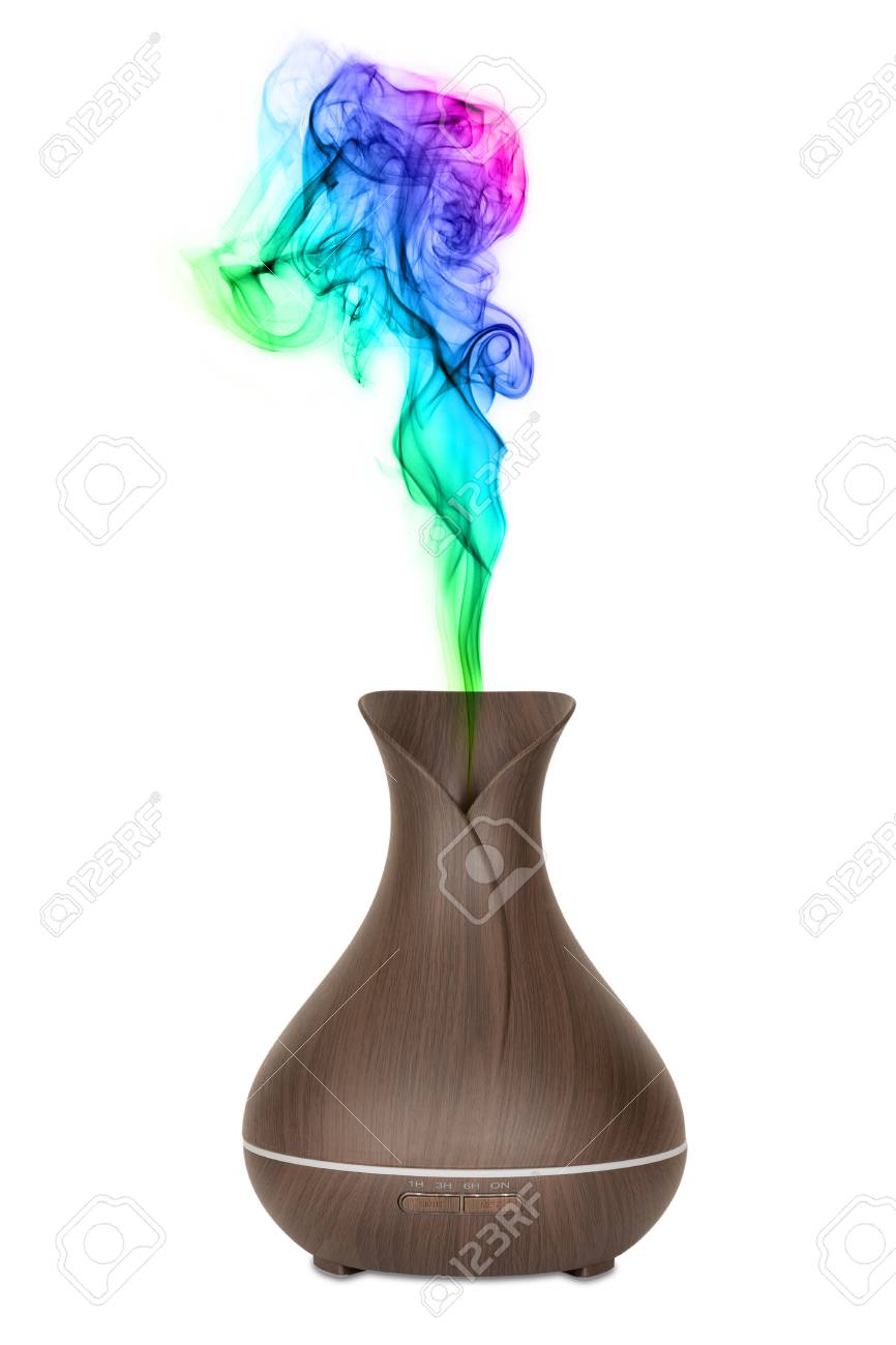 Aromatherapy Concept Wooden Electric Ultrasonic Essential Oil Stock Photo Picture And Royalty Free Image Image