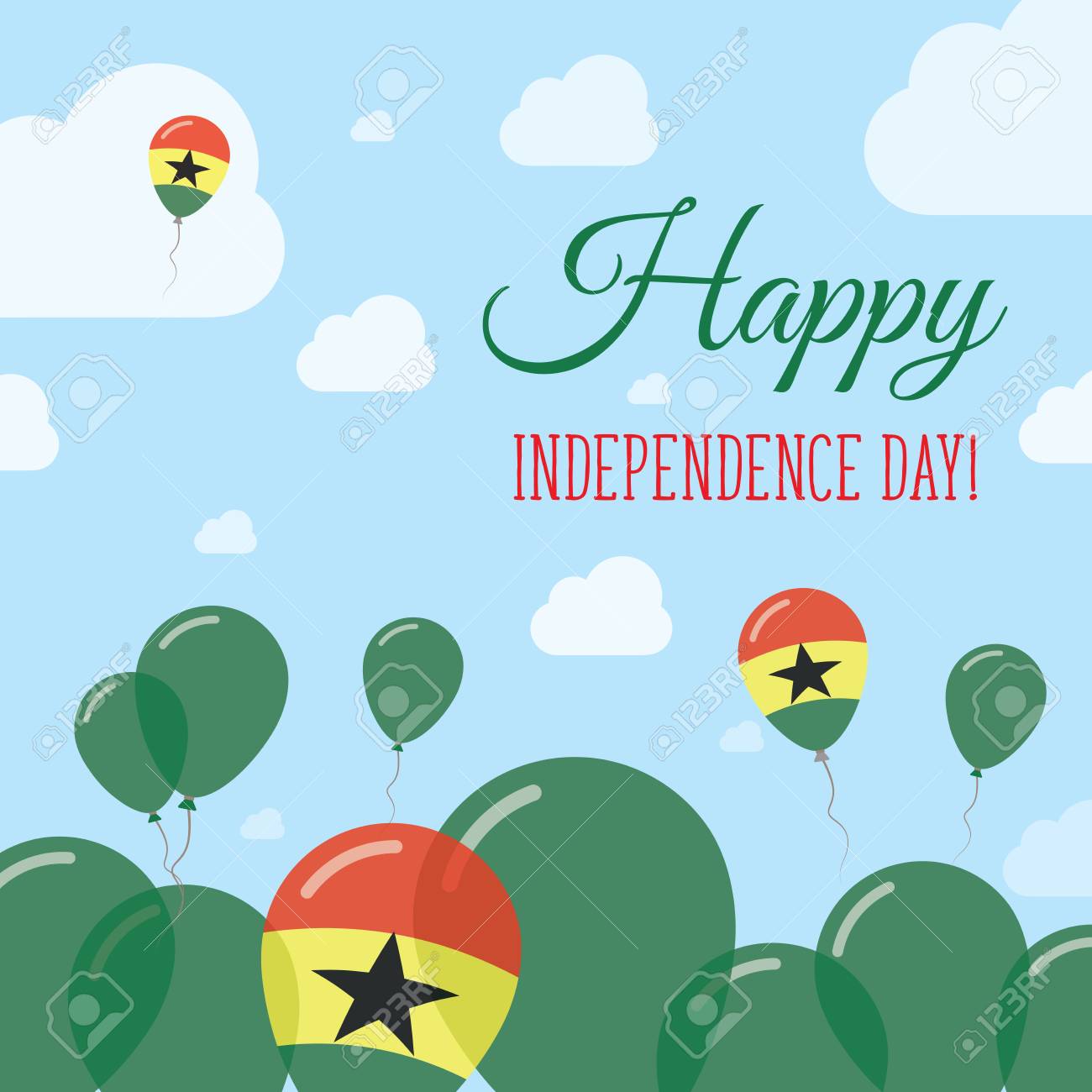 子供向けぬりえ 無料ダウンロードガーナ 国旗 意味