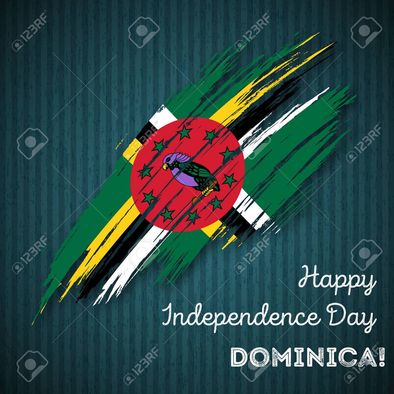 dominica independence day patriotic