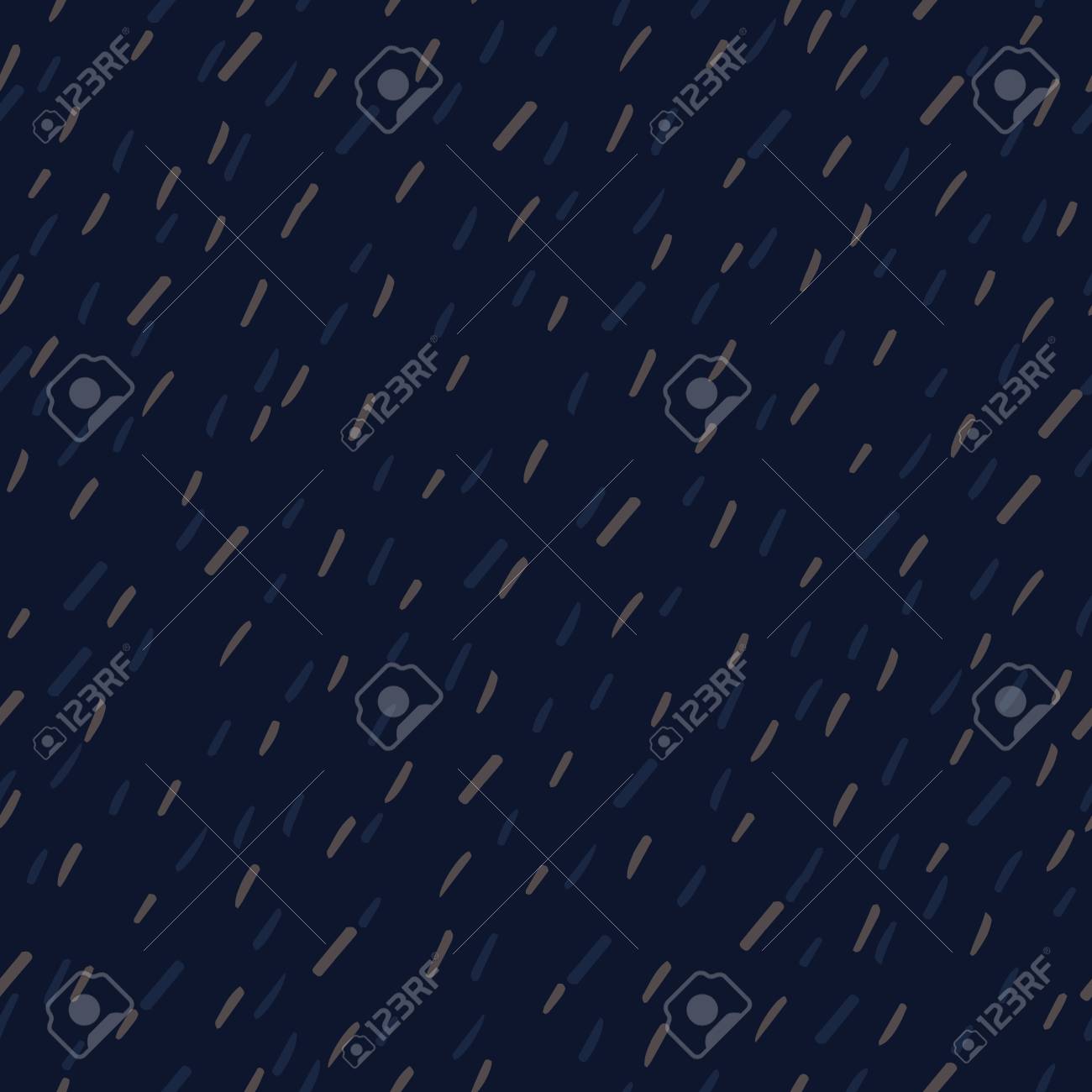 Padrao Sem Emenda De Vetor De Pingos De Chuva Mao Desenhada Chuvoso De Fundo Padrao Triste Infantil Para O Seu Textil Ilustraciones Vectoriales Clip Art Vectorizado Libre De Derechos Image 91950464