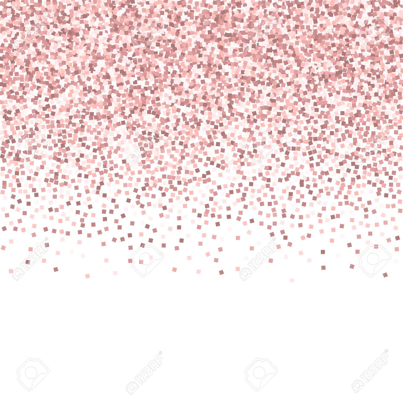 Download Pink Gold Glitter Luxury Sparkling Confetti Scattered Small Royalty Free Cliparts Vectors And Stock Illustration Image 123361728